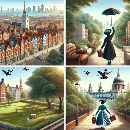 Где снимали «Мэри Поппинс»: Путешествие по местам съемок
